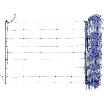 KERBL 27388 OVINET MAXI síť pro elektrický ohradník pro ovce, kozy 122 cm x 50 m / 1 hrot, bílomodrá