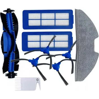 Sada příslušenství pro robotický vysavač HEPA filtry, kartáče a mop pro ANKER Eufy RoboVac G10 Hybrid 8ks sada