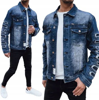 Moto bunda DStreet pánská džínová bunda bez kapuce TX4723 velikost S