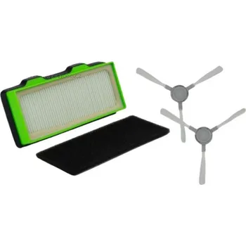 Sada příslušenství pro robotický vysavač Filtry a kartáče pro robotický vysavač TEFAL Explorer S120 RG78xx 2+2 ks