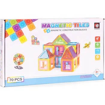 ostatní stavebnice STAVEBNICE DOMEČEK AUTÍČKO 70 KUSŮ