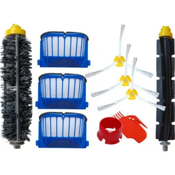 Sada příslušenství pro robotický vysavač Filtry a kartáče k vysavači iROBOT Roomba 676 PET 10ks