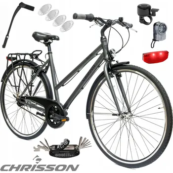 Městské kolo Dámské městské kolo 28" SHIMANO Nexus Nosič Osvětlení Blatníky Torpédo