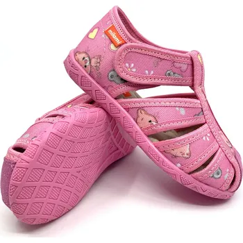 Dívčí bačkory Bačkory Milami 114-DX-24 Pink 27, Vnitřní délka boty: 18,1 cm, Vnitřní šířka boty: 7,4 cm