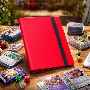 Příslušenství ke karetním hrám Gedeon Kapesní album na sběratelské karty 70x94mm pro 360 karet CG360 EXPERT RED
