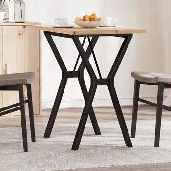 Jídelní stůl Jídelní stůl s nohami ve tvaru písmene, 80 x 50 x 75,5 cm