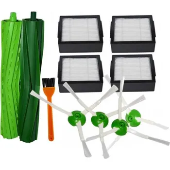 Sada příslušenství pro robotický vysavač HEPA filtry a kartáče k vysavači iROBOT Roomba Combo j7+ 11ks