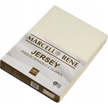 Prostěradlo Prostěradlo s gumou Marcello Bene jersey 120 x 200 cm