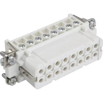 Elektrická zásuvka LAPP 10531000 konektorová vložka, zásuvka EPIC® H-A 16 Počet kontaktů 16 plus PE 1 ks