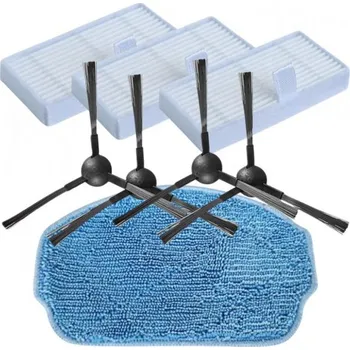 Sada příslušenství pro robotický vysavač Kartáče, filtry pro SALENTE R2 a mop, sada 8ks