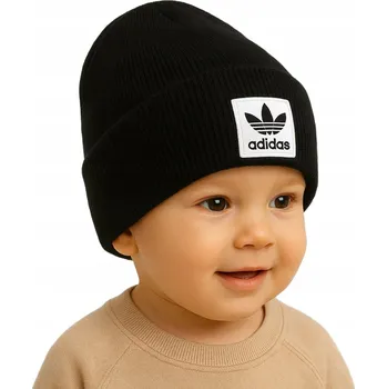 Čepice Adidas Originals Logo Beanie černá XS