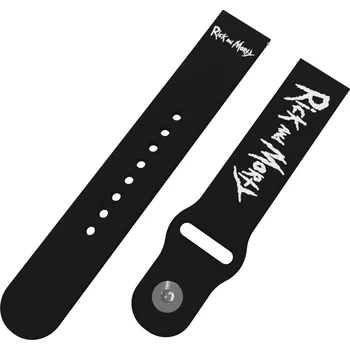 Chytré hodinky Strapido RICK AND MORTY - LOGO řemínek 20 mm