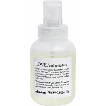 Stylingový přípravek Davines Essential Haircare Love Curl Revitalizer sprej pro obnovu kudrlin 75 ml