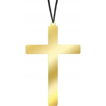 Náhrdelník PartyPal náhrdelník kříž kněz 50 cm