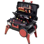 Wiha 45734 kufřík s nářadím, 80dílná, (š x v x h) 497 x 680 x 336 mm