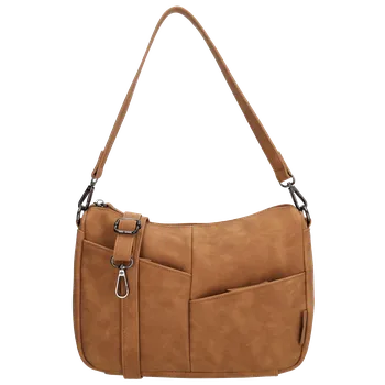 Dámská menší kabelka přes rameno Beagles Lourenza - camel