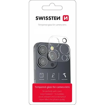 Swissten Ochranné sklo na čočky fotoaparátu pro Apple iPhone 16