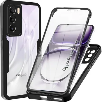 Pouzdro na mobilní telefon Techsuit ColorVerse 360 Series s ochranou displeje pro Oppo Reno12 Pro černý