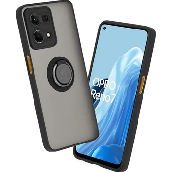 Pouzdro na mobilní telefon Techsuit Glinth Oppo Reno7 4G Černá