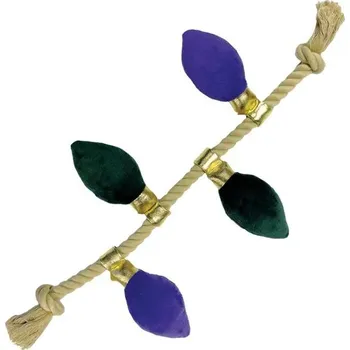 Hračka pro psa Hračka textil Gemstone Forest vánoč. světelný řetěž HP 50cm