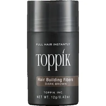 Kosmetika Toppík Hair Building Fibers keratinový pudr pro zakrytí řídnoucích oblastí 12 g, Auburn