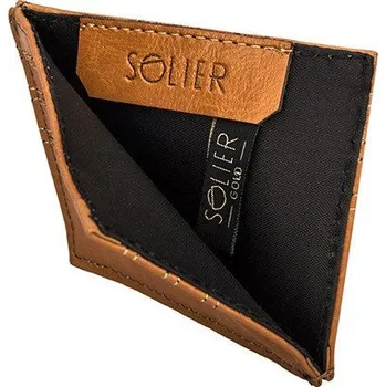 Elegantní pánská peněženka SOLIER SA13 CAMEL Velikost: ONE SIZE