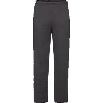 Pánské tepláky Lightweight Open Leg Fruit of the Loom Černé XL