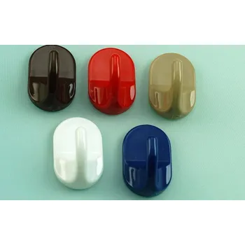 Věšák háček OVÁL barevný