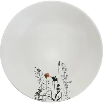 Talíř Hluboký talíř na polévku Clay Cream Garden 22 cm