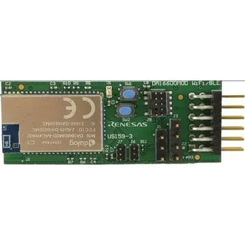 Bluetooth adaptér WiFi a Bluetooth modul, 30 → 160MHz, Bluetooth, Wi-Fi, DA16600 Pmod Board, Renesas Electronics