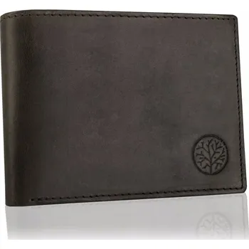 Peněženka Betlewski peněženka z přírodní kůže hnědá - muž