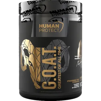 Anabolizér Human Protect G.O.A.T. Pre-workout, Jahoda kiwi, 400 g