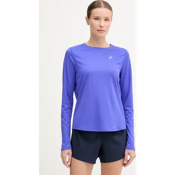 Pánské tričko Běžecké triko s dlouhým rukávem Asics Core 2012D181 fialová 54X, vel. XS