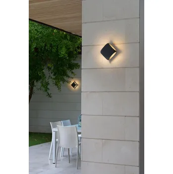 Venkovní osvětlení BU-OH nástěnná lampa, tmavě šedá - FARO