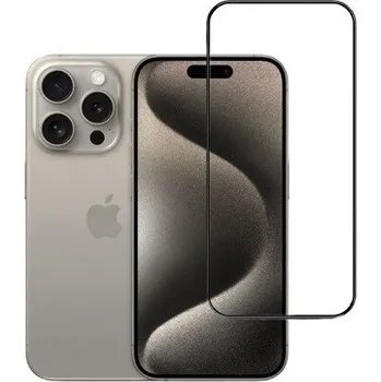 VEASON 6D PRO Full Glue Easy-Install tvrzené sklo Apple iPhone 15 PRO (6,1")