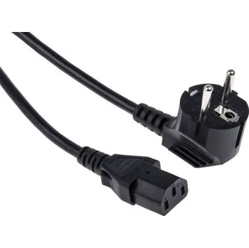 Napájecí kabel Napájecí kabel 10m barva Černá C13, IEC ke konektoru CEE 7/7, Schuko 10 A 250 V RS PRO CEE 7/7 německá, Schuko /