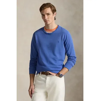 Pánská mikina Mikina Polo Ralph Lauren 710A12485 modrá 55X, vel. XXL