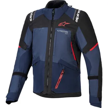 Moto bunda Bunda ANDES V4 DRYSTAR, ALPINESTARS (tmavě modrá/modrá/černá) 2026 6XL
