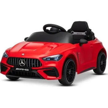 Dětské elektrovozidlo Elektrické autíčko Mercedes CLE 12V s pohonem zadních kol, červené, Jednomístné, Lítio