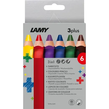Kancelář Lamy, Pastelky 3plus, 6 ks - Formadore