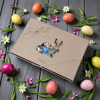 Nutworld.cz Dárková ořechová krabička 4x80g ZAJÍČEK