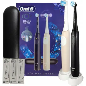 Elektrický zubní kartáček Sada elektrických zubních kartáčků Oral-B iO Series 2 Duo Black & Pink IO2