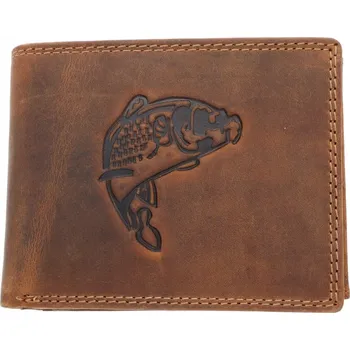 Peněženka Peněženka Ewena, přírodní kůže, hnědá - muž