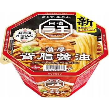Polévka Raoh Seabura Shoyu v misce 112g - Nissin Japonsko