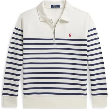 Chlapecká mikina Dětská mikina Polo Ralph Lauren 323A12299001 bílá 00X, vel. 140-149