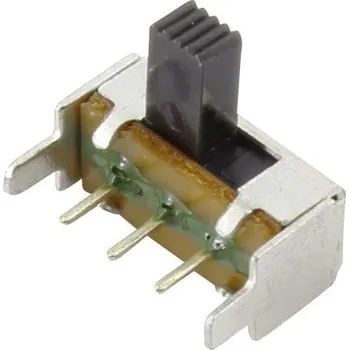 TRU COMPONENTS 1386942 CSS-1201 posuvný přepínač 50 V/DC 0.3 A 1x vyp/zap 1 ks