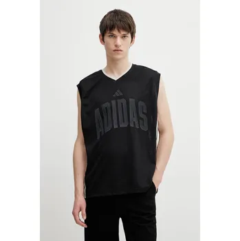 Pánské tričko Tričko adidas Stadium JZ9441 černá 99X, vel. XXL