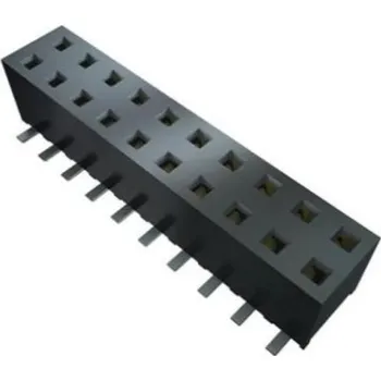 Elektrický konektor Patice PCB, řada: SSM, rozteč: 2.54mm, počet kontaktů: 6, počet řad: 2 Samtec