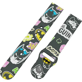 Chytré hodinky Strapido BATMAN - SAMOLEPKY řemínek 22 mm