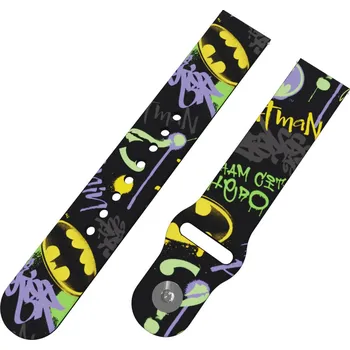 Chytré hodinky Strapido BATMAN - GRAFFITI 2 řemínek 22 mm